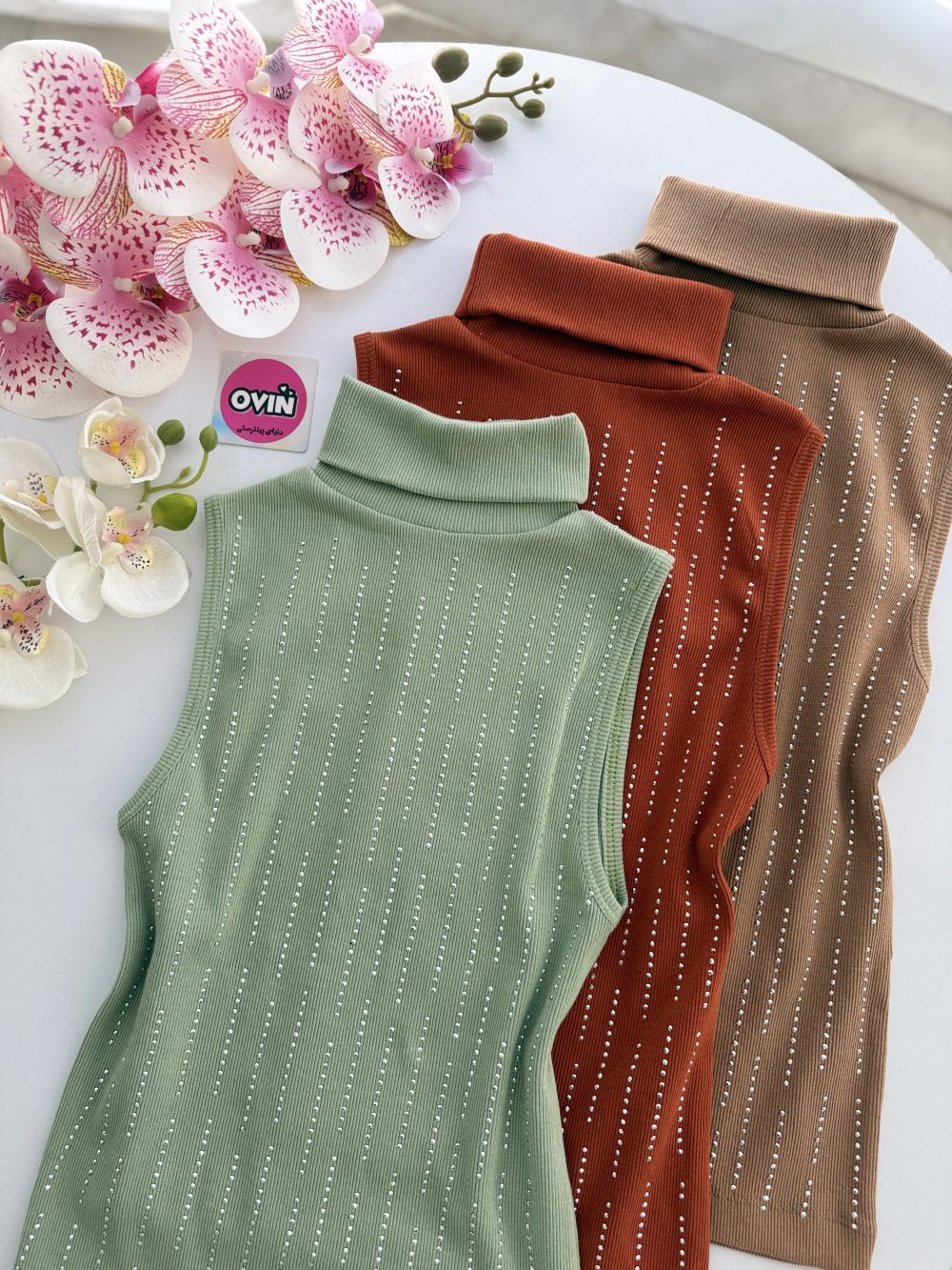 تاپ یقه اسکی ماترین👩🏻🦳🎀 - تصویر 3