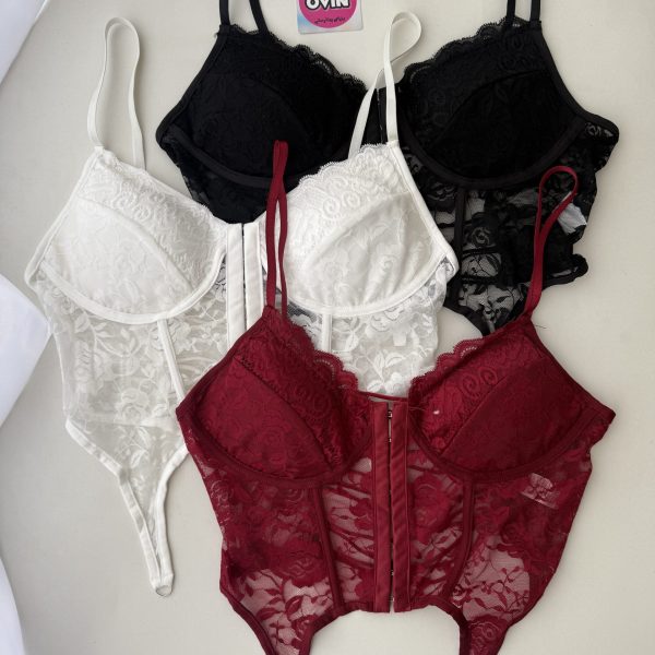 کرست دانتل کتی پری🎀💗👛