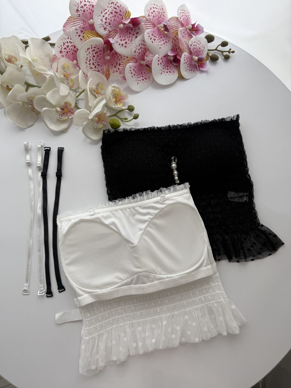 کراپ برفی مرواریدی 👩🏻🦳🎀❄️✨ - تصویر 8