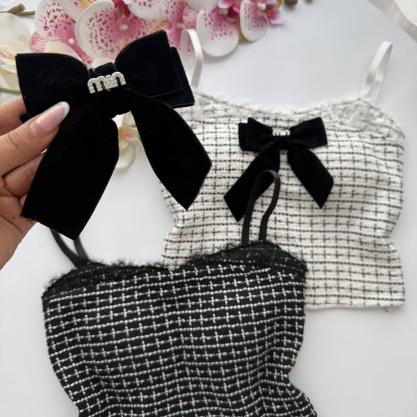 کراپ پاپیونی گلاریتا🎀✨🖤🍒