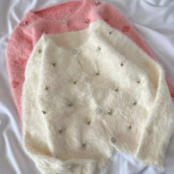 بافت مرواریدی موهر 🎀✨☁️