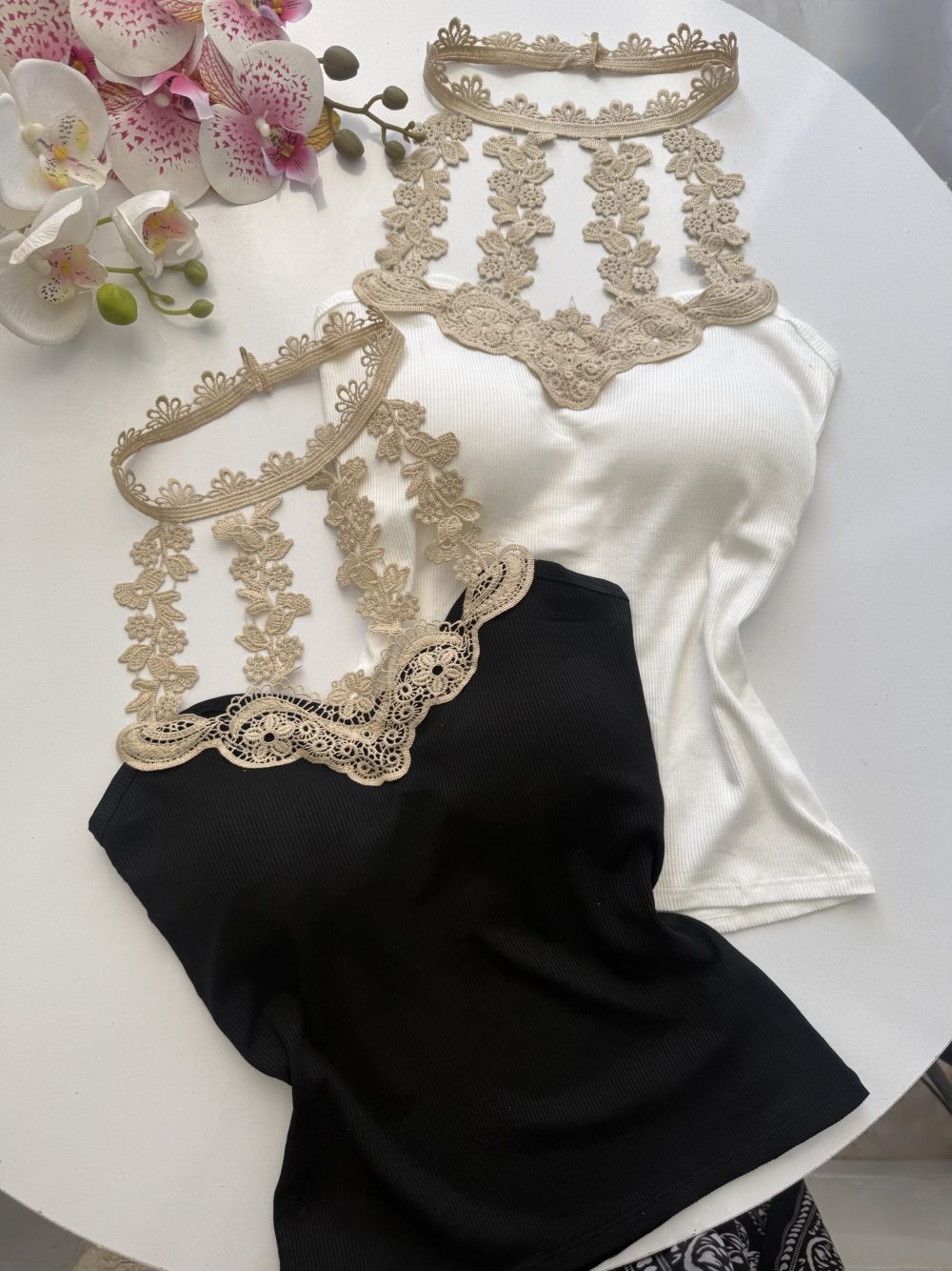 تاپ دانتل ساحل 🦋🌸🩶 - تصویر 6