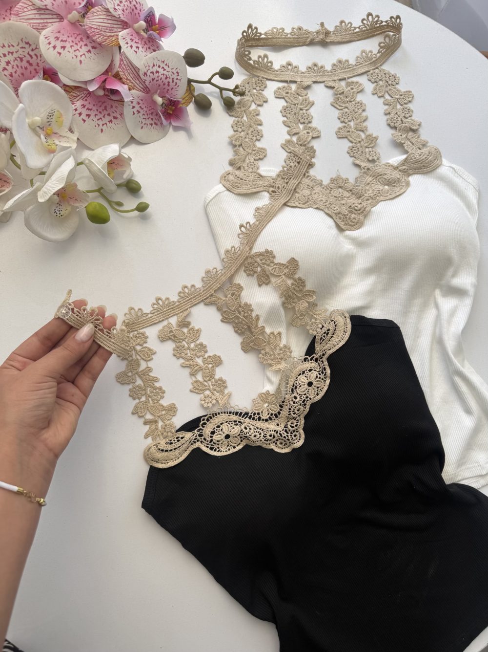 تاپ دانتل ساحل 🦋🌸🩶 - تصویر 5